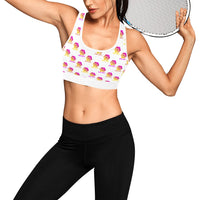 Hex Color Dot Com Women's All Over Print Sports Bra