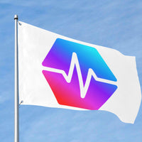 Pulse Logo Custom Flag (96" x 60")(One Side)