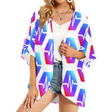 Pulse Women's Kimono Chiffon Cover Up