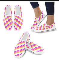 Hex Slip-on Canvas Women's Shoes - Crypto Wearz