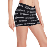 Hedron Combo White Women's All Over Print Short Leggings