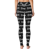 Hedron Combo White Women's Workout Leggings