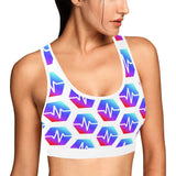 Pulse Women's All Over Print Sports Bra