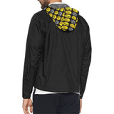 InternetMoney Unisex All Over Print  Hooded Windbreaker