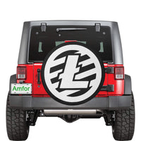 Litecoin Logo Spare Tire Cover (Large)(17")