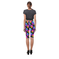 Hex Pulse Combo Black All-Over Cropped Leggings