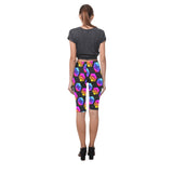 Hex Pulse Combo Black All-Over Cropped Leggings