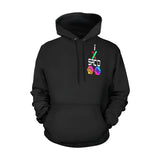 I Sac'd Stacked Black Women's All Over Print Hoodie