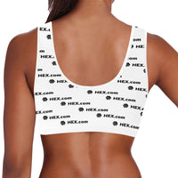 HEXdotcom Combo Women's All Over Print Sports Bra