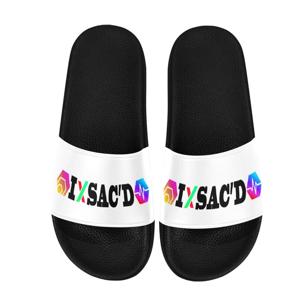 I Sac'd Black Blk Women's Slide Sandals