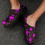 5555 Pink Custom Print Adults Clogs