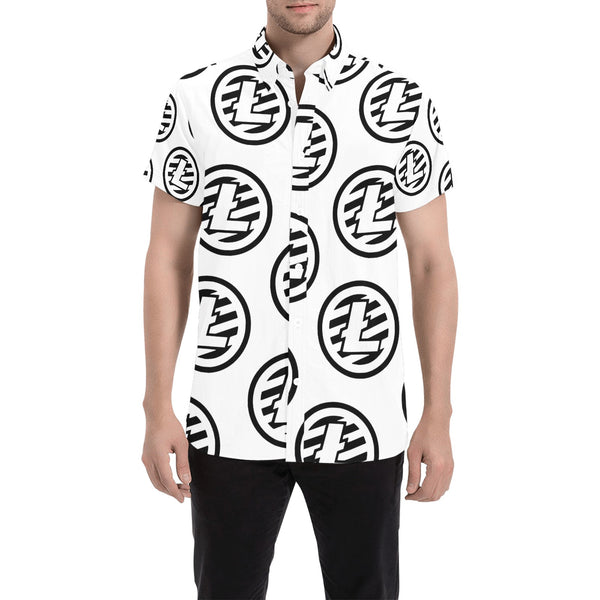 Litecoins Men's All Over Print Shirt