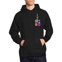 I Sac'd Stacked Men's All Over Print Hoodie