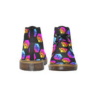 Hex Pulse Combo Black Women's Canvas Chukka Boots