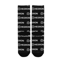 Hedron Combo White Women's Custom Socks