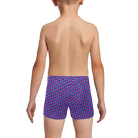 Pulses Small Black Little Boys' Swimming Trunks