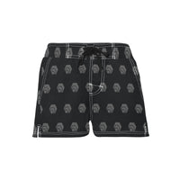 Hex Black & Grey Women's Casual Beach Board Shorts