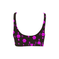 5555 Pink Sport Bikini Top