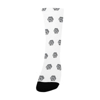 Hex Grey Women's Custom Socks