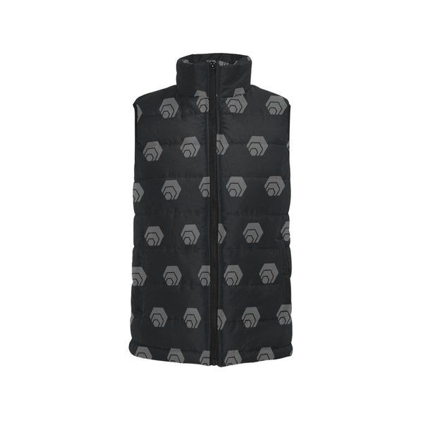 Hex Black & Grey Men's Padded Vest