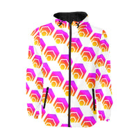 Hex Men's All Over Print Quilted Windbreaker