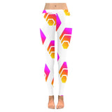 Hex Tapered All-Over Low Rise Leggings