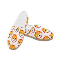 Shiba Inu Casual Canvas Women's Shoes