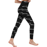 HEXdotcom White Women's High-Waisted Leggings