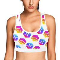 Hex Pulse Combo Women's All Over Print Sports Bra