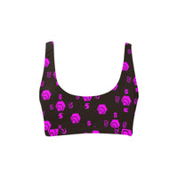 5555 Pink Sport Bikini Top