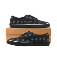 Hex Black & Grey Women's Classic Canvas Low Top Shoe