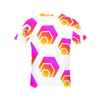 Hex Tapered Women's All Over Print T-shirt