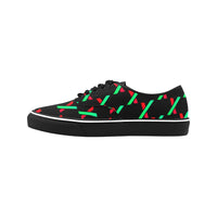 PulseX Black Women's Classic Canvas Low Top Shoe