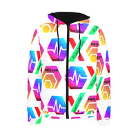 HPXdotCOM Men's Hooded Bomber Jacket