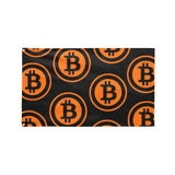 Bitcoins Orange Flag (59" x 35") - Crypto Wearz