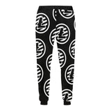 Litecoins Black Unisex Casual Sweatpants