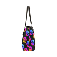 Hex Pulse Combo Black Tote Bag (Small)