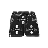 Hex Dot Com White Women's Casual Beach Board Shorts