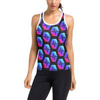 Pulse Black Women's Racerback Tank Top