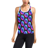 Pulse Black Women's Racerback Tank Top