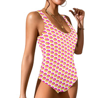 Hex Small Women's Low Back One Piece Swimsuit