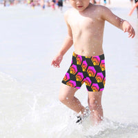 Hex Black Little Boys' Swimming Trunks