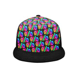 Hex PulseX Pulse Black Hip Hop Flat Brim Cap