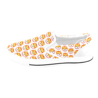 Shiba Inu Slip-on Canvas Women's Shoes