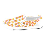 Shiba Inu Slip-on Canvas Women's Shoes