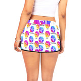Hex Pulse TEXT Women's All Over Print Casual Shorts