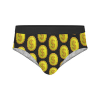 IM 3D BLK Men's Mid Rise Brief