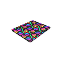 HPXdotCOM Black Rectangle Mousepad