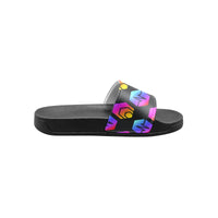 Hex Pulse Combo Black Kid's Slide Sandals