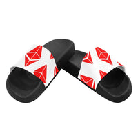 Ethereums Red Men's Slide Sandals - Crypto Wearz